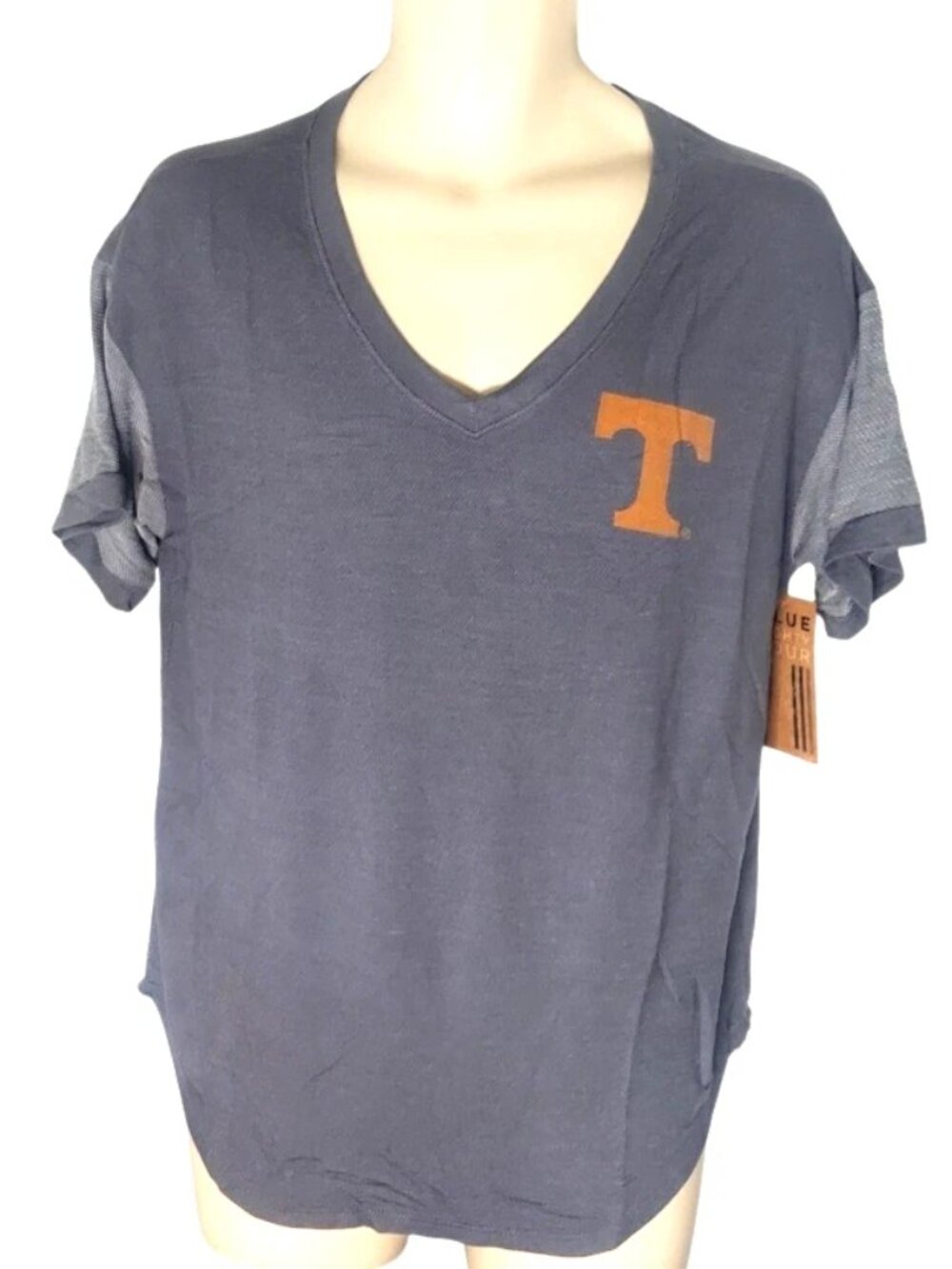 Tennessee Volunteers Womens Top Size Medium Stretchy Knit Curved Hem T Shirt - Picture 2 of 6